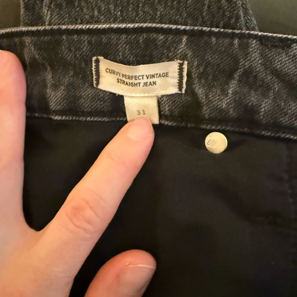 Madewell Curvy Perfect Vintage Straight Jean - Picture 4 of 5